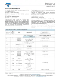 CRCW20103R00JNEFHP Datasheet Page 7