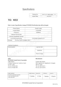 CX3225SB16000D0GZJC1 Datasheet Cover