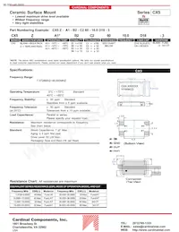 CX5Z-A5B2C5-40-25D18數據表 封面