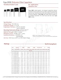 DME6W1P8K-F Datasheet Copertura