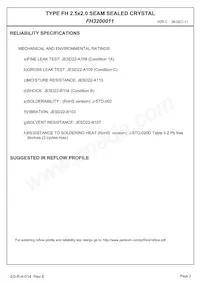 FH3200011 Datasheet Page 4