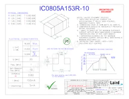 IC0805A153R-10 Datasheet Copertura