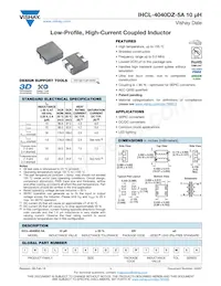 IHCL4040DZER100M5A Datenblatt Cover