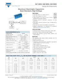 MAL204347479E3 Datasheet Copertura