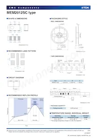 MEM2012SC101T001 Datasheet Pagina 3