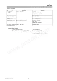 NFM21CC102R1H3D Datasheet Pagina 2