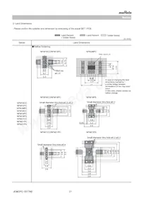 NFM21CC102R1H3D Datasheet Pagina 21