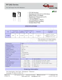 PF1262-47KF1 Datasheet Copertura