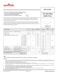 RF1414D Datenblatt Cover