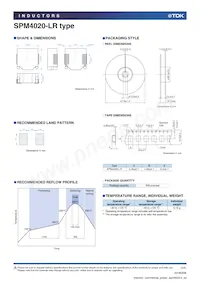 SPM4020T-100M-LR Datasheet Pagina 3