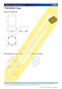 TCE0806S-500-2P Datasheet Pagina 5