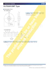 VLF252012MT-2R2M數據表 頁面 9