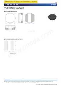 VLS4012ET-1R5N-CA Datasheet Pagina 5