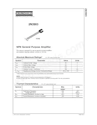 2N3903_S00Z數據表 封面