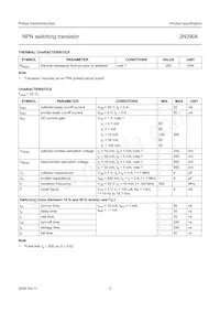 2N3904 Datasheet Pagina 3