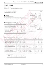 2SA15320CL Datasheet Copertura