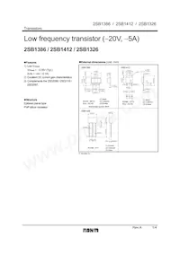 2SB1326TV2R Datasheet Copertura