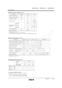 2SB1326TV2R Datasheet Pagina 2