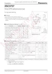 2SC37570RL Datenblatt Cover