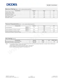 BC807-40-7 Datasheet Pagina 2