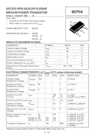 BCP5616TC Datasheet Copertura