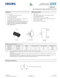 FMMT493TC數據表 封面