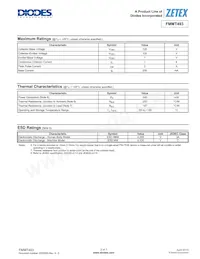 FMMT493TC數據表 頁面 2