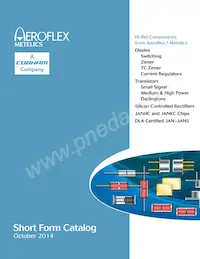 JANTXV1N5526BUR-1 Datasheet Cover