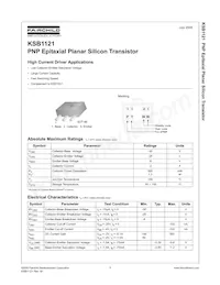 KSB1121STF Datasheet Copertura