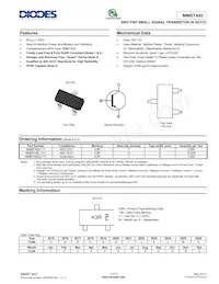 MMBTA92-7 Datenblatt Cover