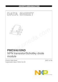 PMEM4010ND數據表 封面