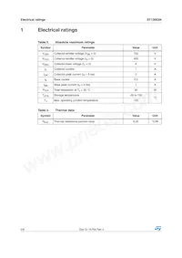 ST13003N Datasheet Pagina 2