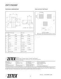 ZXT11N20DFTC Datasheet Pagina 6