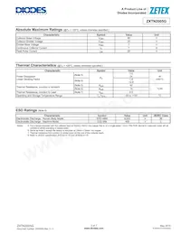 ZXTN2005GTA Datasheet Pagina 2