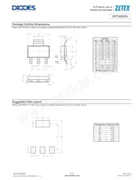 ZXTN2005GTA Datasheet Pagina 6