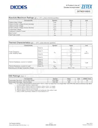 ZXTN25100DGQTA Datasheet Pagina 2