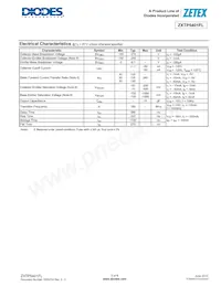 ZXTP5401FLTA數據表 頁面 3