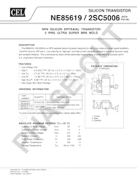 2SC5006-A Datasheet Cover