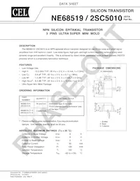 2SC5010-A Datasheet Copertura