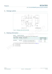 BC847BS/DG/B2 Datasheet Page 8