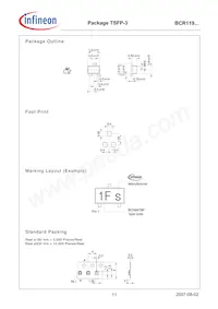 BCR119SE6433HTMA1 Datasheet Pagina 11