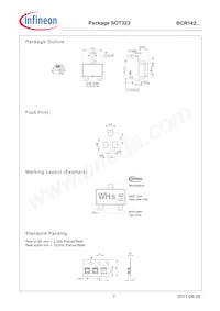 BCR142WE6327HTSA1數據表 頁面 7