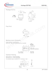 BCR185SE6327BTSA1數據表 頁面 10