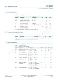 BFR505 Datenblatt Seite 3