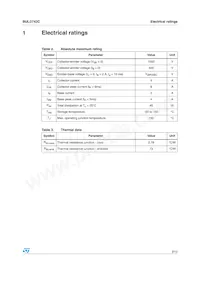 BULD742CT4 Datasheet Pagina 3