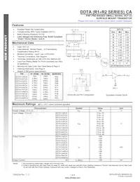 DDTA143XCA-7 Datasheet Cover
