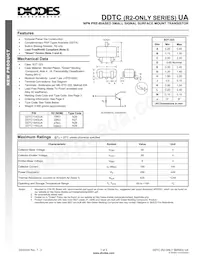 DDTC114GUA-7-F Datenblatt Cover