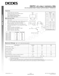 DDTC144TKA-7-F Datenblatt Cover