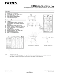 DDTC144WKA-7-F Datenblatt Cover