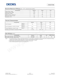 DSS2515M-7B Datasheet Pagina 2